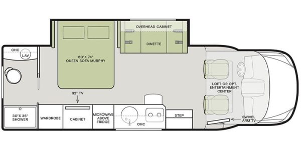2021 Tiffin Motorhomes Wayfarer 25RW - Image 15