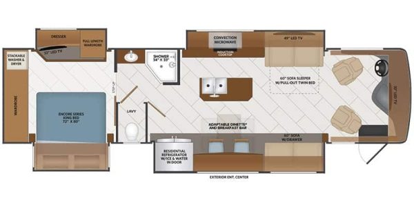 2022 Fleetwood Discovery 36Q - Image 36