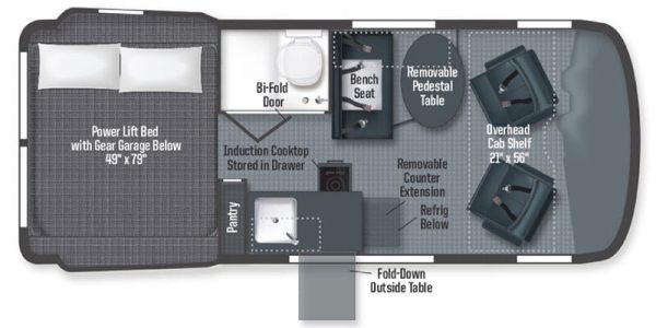 2023 Winnebago Revel 44E - Image 31