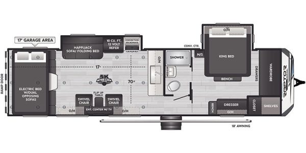 2024 Keystone Raptor Carbon Series 32 - Image 31