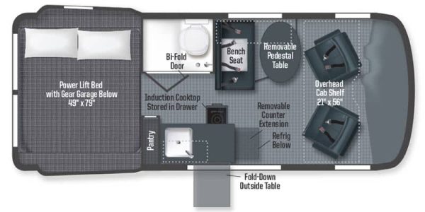 2024 Winnebago Revel 44E - Image 31