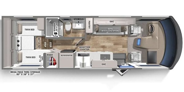 2025 Coachmen Euro 25LE - Image 39