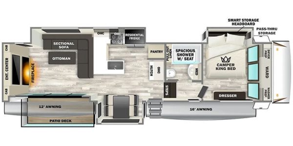 2025 Forest River Sabre 33RLP - Image 31