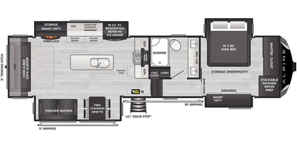 2025 Keystone Alpine 3303CK - Image 14