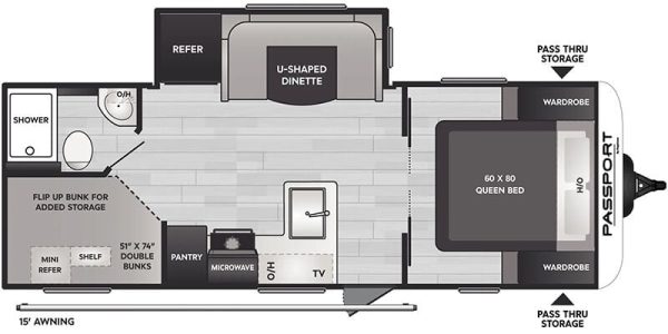 2025 Keystone Passport Super Lite (East) 229BHWE - Image 31