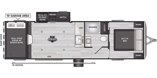 2025 Keystone Raptor Carbon 30WFO - Image 13