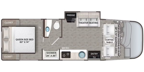 2025 Thor Motor Coach Vegas 26.1 - Image 12