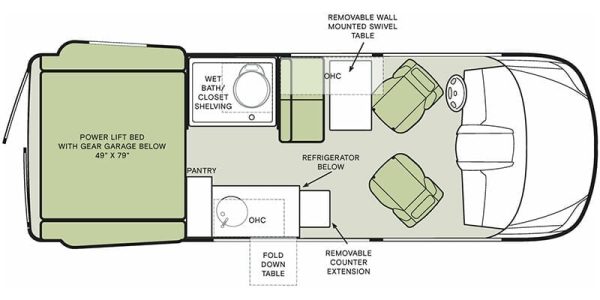 2025 Tiffin Motorhomes GH1 Base - Image 16