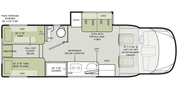 2025 Tiffin Motorhomes Wayfarer 25XLW - Image 21