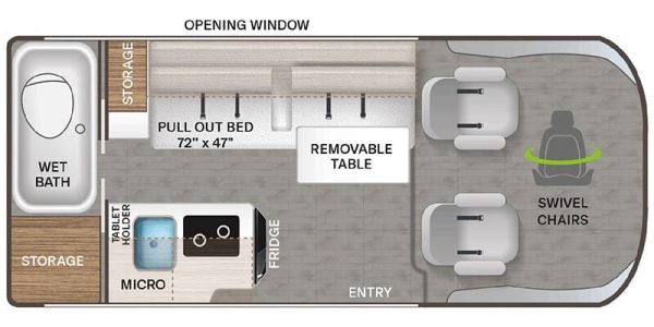 2026 Thor Motor Coach Scope 18M - Image 15